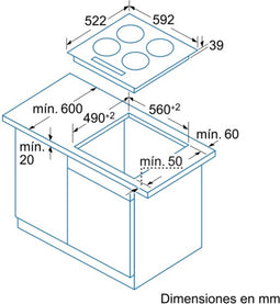 Balay 3EB714LR - Vitro-keramische kookplaat