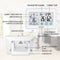 Baldr - Weerstation - Digitale thermometer - Luchtvochtigheidsmeter - hygrometer - Wit