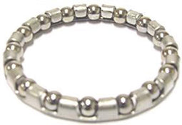 Balhoofd Kogelring Eco 1 Inch Zilver