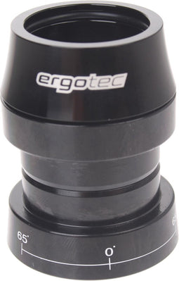 Balhoofdset Ergotec A118AC-ES ahead met 65° stuurblokkade 1 1/8 zonder draad - zwart