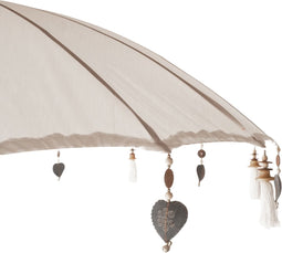 Bali parasol - crème 250 cm