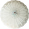 Bali parasol - licht blauw - 250cm - half zilveren beschildering