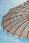 Bali parasol macrame - créme - 250 cm