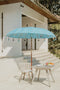 Bali parasol - zeeblauw - 250 cm