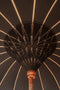 Bali parasol - zwart - 250 cm