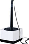 Baliebalpen Han Iline met ketting en standaard wit | 6 stuks