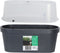 Balkon kweekbak 60x28x25 cm antraciet
