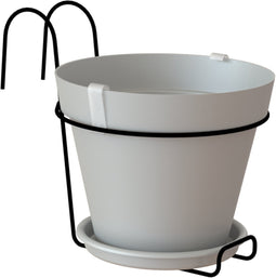Balkonkit Pot Capri D20Cm L.GrijsArtevasi