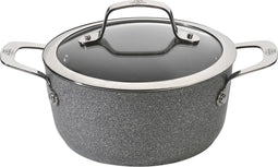 BALLARINI 75002-829-0 steelpan 4,7 l Rond Grijs