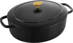 Ballarini Bellamonte braadpan ovaal 29cm - 4,5L Zwart