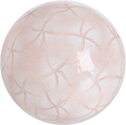 Ballen CAPIZ Decoratie Roze 10 x 10 x 10 cm (8 Stuks)