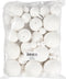 Ballen, d: 12+15+20+30+40+50 mm, 42 stuks, wit