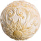 Ballen Decoratie Gouden Wit 10 x 10 x 10 cm (8 Stuks)