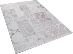 BALLICA II - Laagpolig vloerkleed - Grijs - 140 x 200 cm - Polyester
