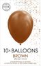 Ballon Chocola bruin 10 stuks