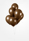 Ballon Chocola bruin 10 stuks