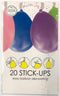 Ballon stick-ups 20 stuks - .