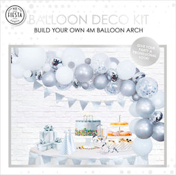 Ballonnen Deco Kit Zilver - Multi - N.v.t.