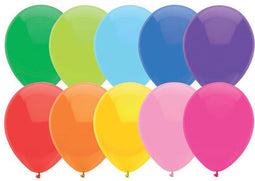 Ballonnen gekleurd 10 stuks 30 cm