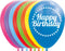 Ballonnen - Happy Birthday - 30cm - 8st.