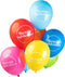 Ballonnen - Hartelijk Gefeliciteerd - 30cm - 8st.