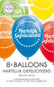 Ballonnen - Hartelijk Gefeliciteerd - 30cm - 8st.