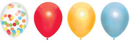Ballonnen haza over the rainbow 30cm 6st ass | 5 stuks