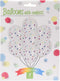 Ballonnen met Confetti Multi Kleuren, 8st.