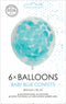 Ballonnen met lichtblauwe confetti | 6 stuks