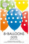 Ballonnen - Met stippen - 30cm - 8st.