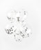 Ballonnen met zilveren confetti | 6 stuks