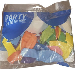 Ballonnen uni ass. 50 st. 30cm | 5 stuks
