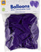 Balloons 25 pcs. purple