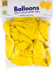 Balloons 25 pcs. yellow