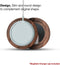 Balolo MagPuck Houten Houder voor MagSafe Oplader - Echte Walnotenhout