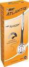 Balpen Bic Atlantis reaction 0,32mm zwart - 1 doos a 12 stuks