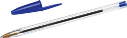 Balpen Bic Cristal blauw medium | 50 stuks