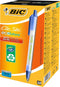 Balpen Bic Ecolutions Clic Stic - Blauw - doos 50 stuks