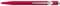 Balpen caran d'ache colormat-x 849 rood | 2 stuks