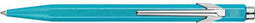 Balpen caran d'ache colormat-x 849 turquoise | 2 stuks
