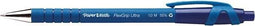 Balpen paper mate flexgrip drukknop m blauw