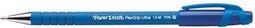 Balpen Papermate Flexgrip Stick Blauw Fijn