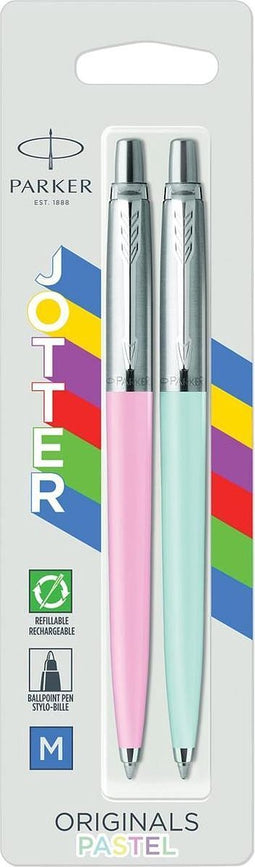 Balpen Parker Jotter Original Pastel blauw en roze