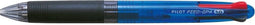 Balpen PILOT Begreen Feed 4kleuren GP4 blauwe houder 0.32mm