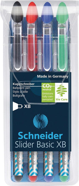 Balpen schneider slider edge xb 3+1 kleur gratis - 10 stuks