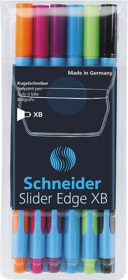 Balpen schneider slider edge xb 6st ass | 10 stuks