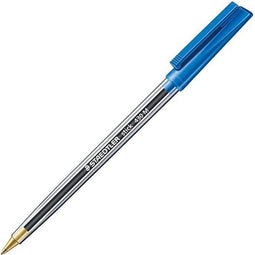 Balpen staedtler stick 430 m blauw