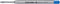 Balpenvulling Schneider Jumbo 7083 tbv Parker blauw medium | 10 stuks