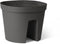 Balustradepot - GARDEN ID Smile - Anth. 30 cm - Past zich aan alle balustrades aan - Waterreserve - gerecycled en 100% recyclebaar