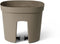 Balustradepot - GARDEN ID Smile - Taupe 30 cm - Past zich aan alle balustrades aan - Waterreserve - gerecycled en 100% recyclebaar